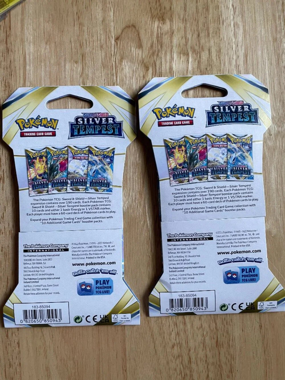 Pokémon Sword & Shield 79 Card Lot + 2 Boxes + 2 Silver Tempest Booster Packs